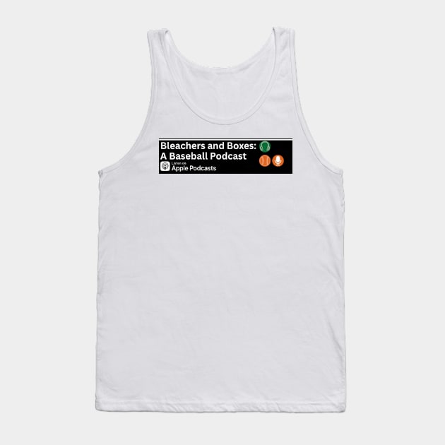 Bleachers and Boxes Subway Sign Tank Top by Sports By Storm